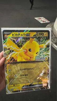 ポケモンスタンプラリー 2025 ジャンボカード ピカチュウex 1点