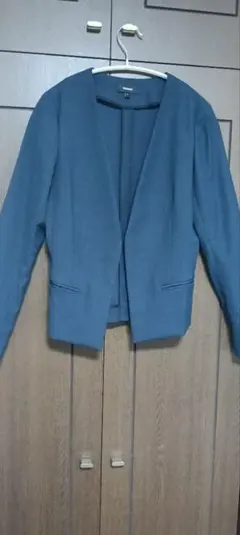 Theory ノーカラージャケット サイズ0 紺色