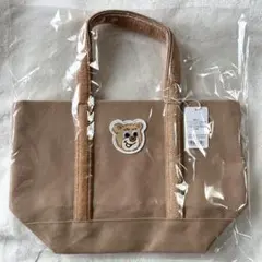 【新品未使用】フェイラー オールドテディ ワッペントートバッグ(小) ベージュ