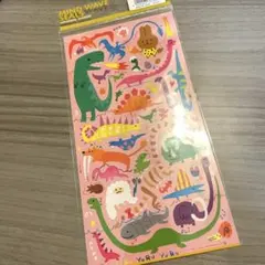 シール　恐竜　古生物　平成レトロ　平成　ファンシー　ステッカー　当時品　アニマル