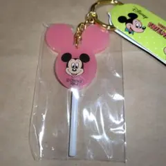ミッキー　ロリポップ風キーリング