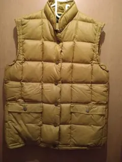 Buco レッド ダウンベスト MEDIUM - メルカリ