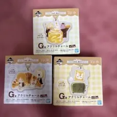 【ニャンコ先生】アクリルチャーム3個セット【一番くじ】