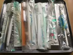 ホテルアメニティ歯ブラシ　10本まとめ売り　ホテルノベルティ