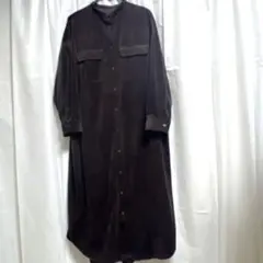 《新品》nano UNIVERSE ロングシャツワンピース　サイズ　フリー
