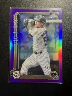 150枚限定 及川雅貴 2025 Topps Chrome NPB - メルカリ /150枚限定 ⻄川龍⾺ 2025 Topps Chrome NPB