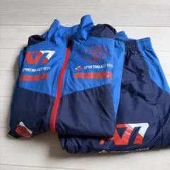 送料込!asics スポーツジャケット＆パンツセット