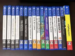 PlayStation4 PS4 ソフト KH FF NieR まとめ売り