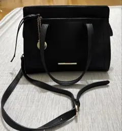 マリ・クレールブラックショルダーバッグ