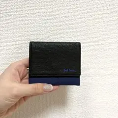Paul Smith コインケース・小銭入れ ブラック×青のサムネイル