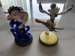 amiibo フウカ　チューリ　2体セット　箱無し　ゼルダの伝説　スプラトゥーン