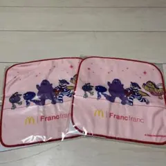 マクドナルドキャラクター タオル 2枚セット