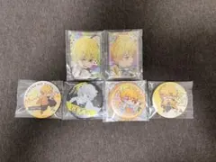 鬼滅の刃 我妻善逸 まるかく缶バッジ セット