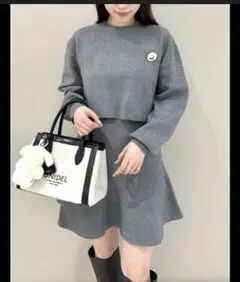 SNIDELミニフレアスカートセットアップ