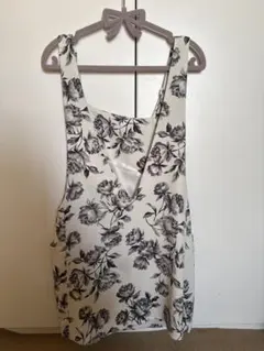 snidel フラワープリント ノースリーブ トップス F