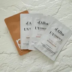 d'Alba UVエッセンス サンプル　4点セット　未使用のサムネイル