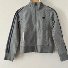 NIKE ナイキ　ジップアップ　トラックジャケット　 グレー　M スウェット