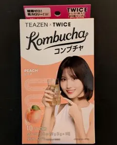TEAZEN x TWICE Kombucha PEACH 10 STICKS