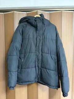 ZARA ブラック ダウンジャケット フード付き