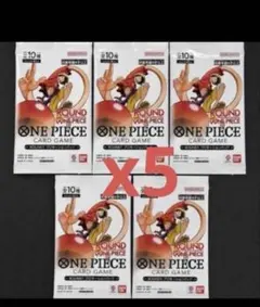 ONE PIECE カードゲーム ROUND1 プロモーションパック5パック - メルカリ
