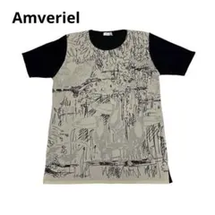 Amveriel 半袖　ニット　サマーニット　レトロ　昭和　日本製　バードのサムネイル
