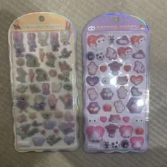 【正規品】コットンパフィー　シール　ズートピア　ベイマックス