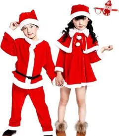 男の子 サンタ 衣装 コスプレ コスチューム キッズ 子供服 帽子 90cm