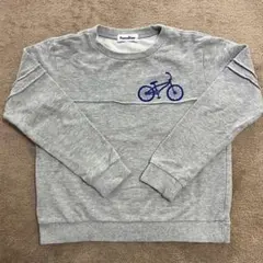 familiar トレーナー グレー 自転車　120 男の子　ファミリアのサムネイル