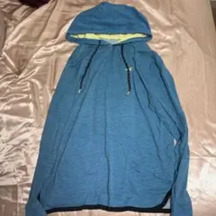 Hollister フード付きストライプパーカー Lサイズ