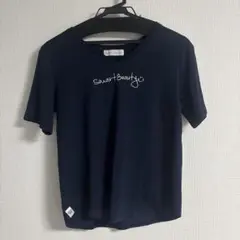 miroir de ensuite カットソー 紺色