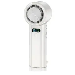 携帯扇風機　ハンディファン 超強風 軽量 90°折りたたみ ネックストラップ付