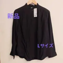 【新品】ユニクロ　フリルブラウス