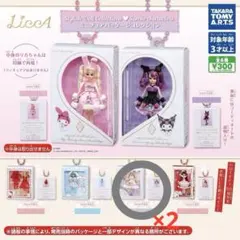 リカちゃん キキララ ミニチュアパッケージコレクション 2個セット