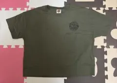 オリーブカラー Mサイズ ポケット付きTシャツ