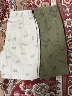 動物柄・恐竜柄ハーフパンツセット