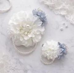 本日、お買い得！親子コサージュ　卒園　入学式にオススメ！