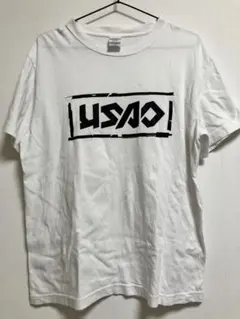 USAOロゴ 白　Tシャツ
