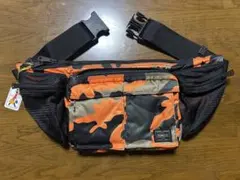 PORTER PS CAMO WAIST BAG ウッドランドオレンジ - メルカリ