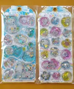 正規品☆カミオジャパン ぷくぷくあわわちゃん ウォーターシール セット