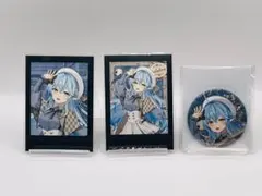 ホロライブ　雪花ラミィ　アクスタ　缶バッジ　フィギュア　グッズまとめ売り ホロライブ 雪花ラミィ グッズ まとめ売り セット アクスタ くじ