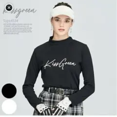 【新品未使用】キスオンザグリーン　長袖　モックネックトップス　ゴルフウェア