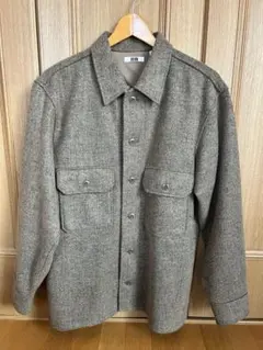 UNIQLO U フリースシャツジャケット　Lサイズ