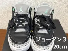 Jordan3キッズスニーカー ブラック/グレー