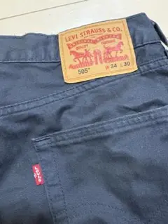 Levi's 505 デニムパンツ W34 L30 ブラックのサムネイル