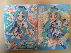 ハートキャッチプリキュア カード キュアマリン 2枚セット