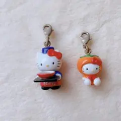 キティ HELLOKITTY サンリオ ご当地キーホルダー チャーム 平成レトロ