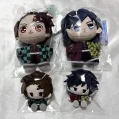 鬼滅の刃 ぷりぬいたっちどりーむみに プラッシュマスコット冨岡義勇 竈門炭治郎