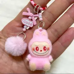 ラブブ らぶぶ Labubu キーホルダー 大人気　ストラップ