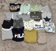 キッズ服 16点まとめ売りまとめ売り トレーナー シャツ　パンツ　110サイズのサムネイル