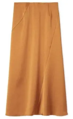 サテンナロースカート